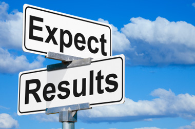 expect marketing results